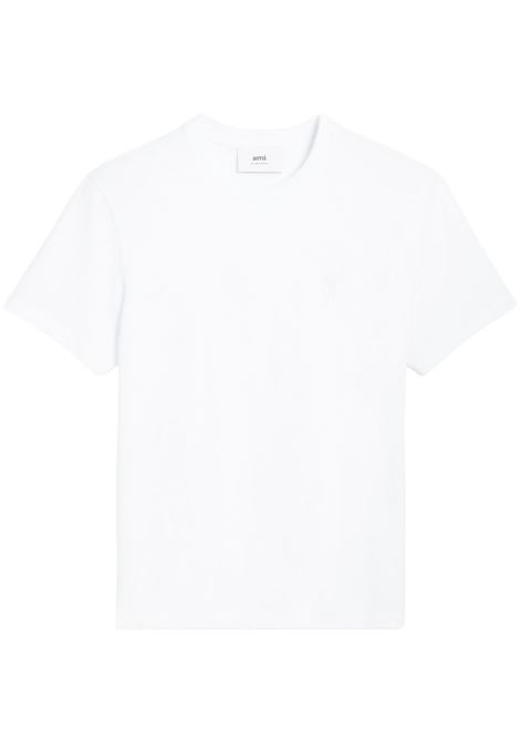 t-shirt adc nisex bianca AMI PARIS | BFUTS003.724100